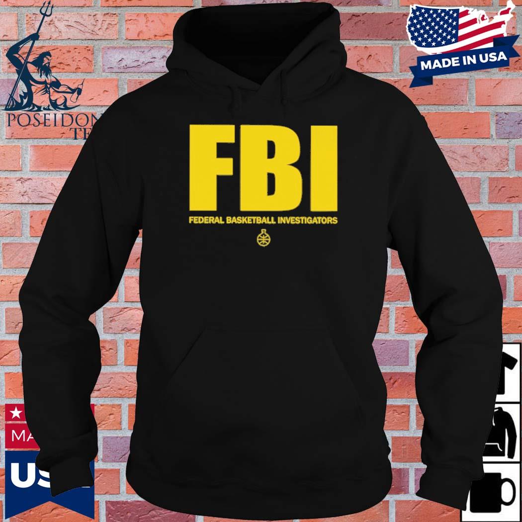 Official The FBI federal basketball investigators s Hoodie