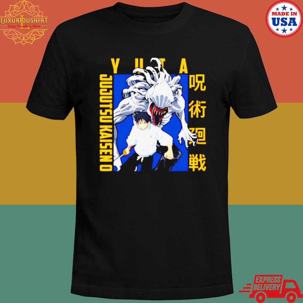 Official The jujutsu sorcerer yuta okkotsu jujutsu kaisen 0 the movie artwork T-shirt