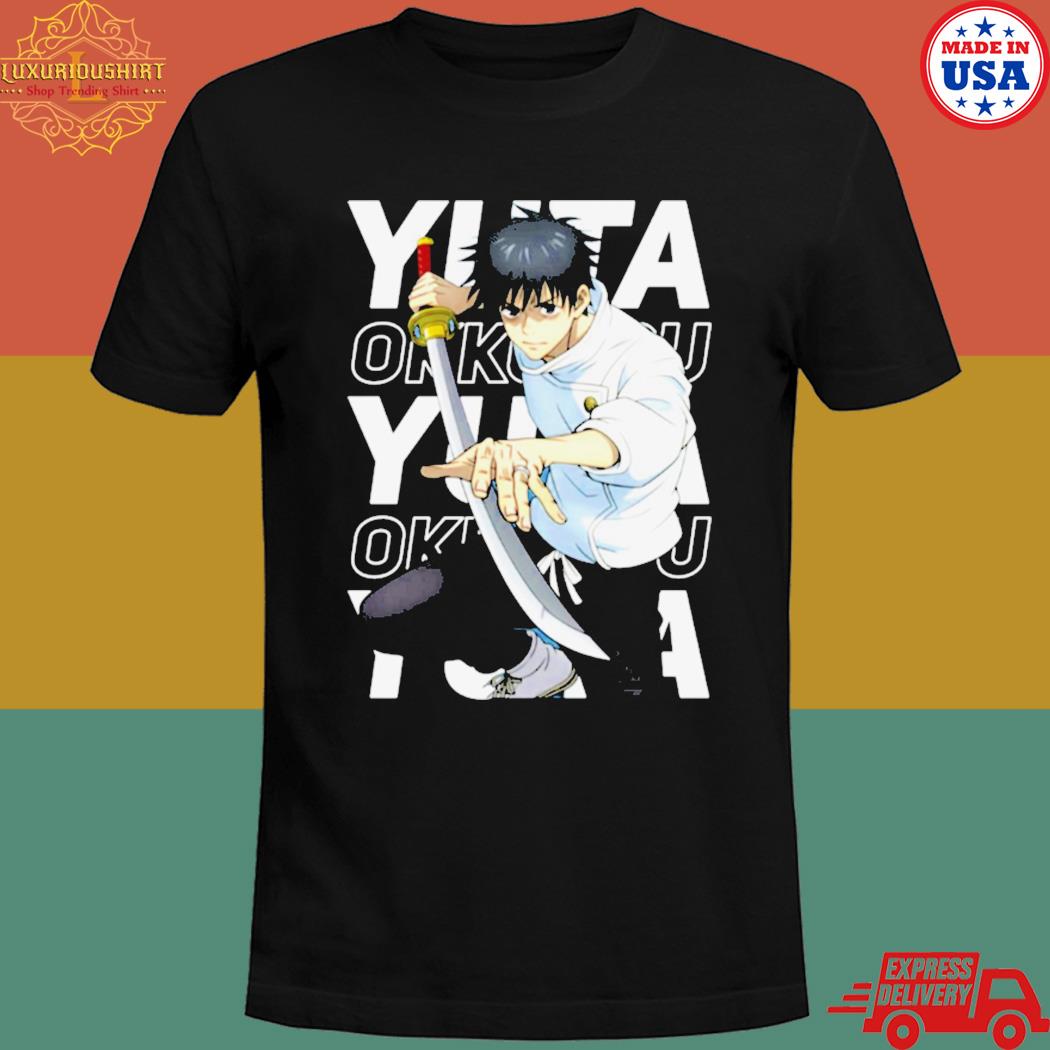 Official The main character okkotsu yuta jujutsu kaisen 0 movie T-shirt