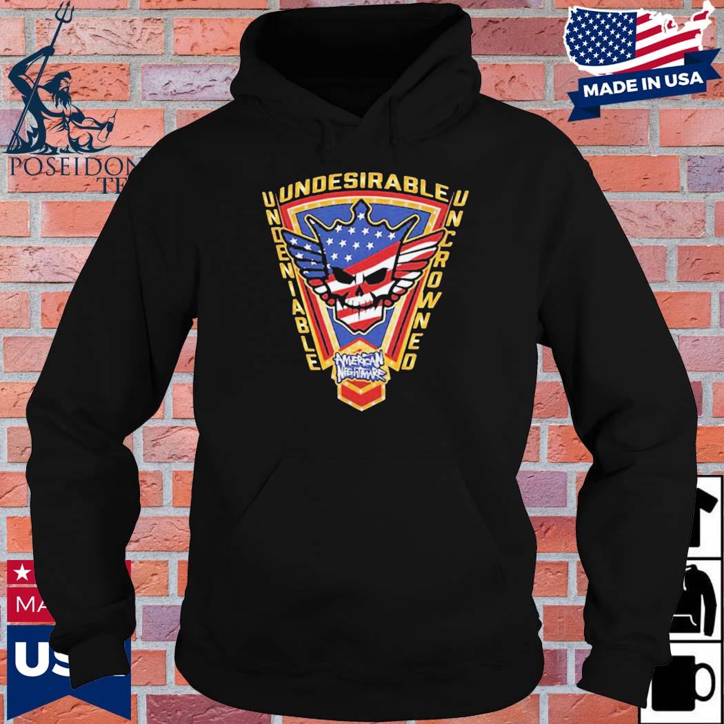 Official Cody rhodes undeniable uncrowned logo T-s Hoodie