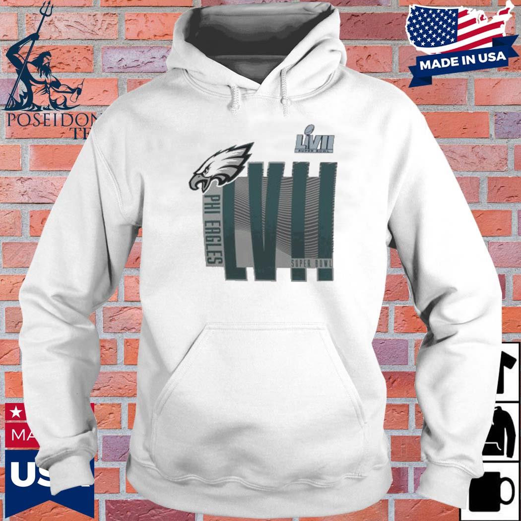 Official Philadelphia eagles super bowl lviI 2023 T-s Hoodie