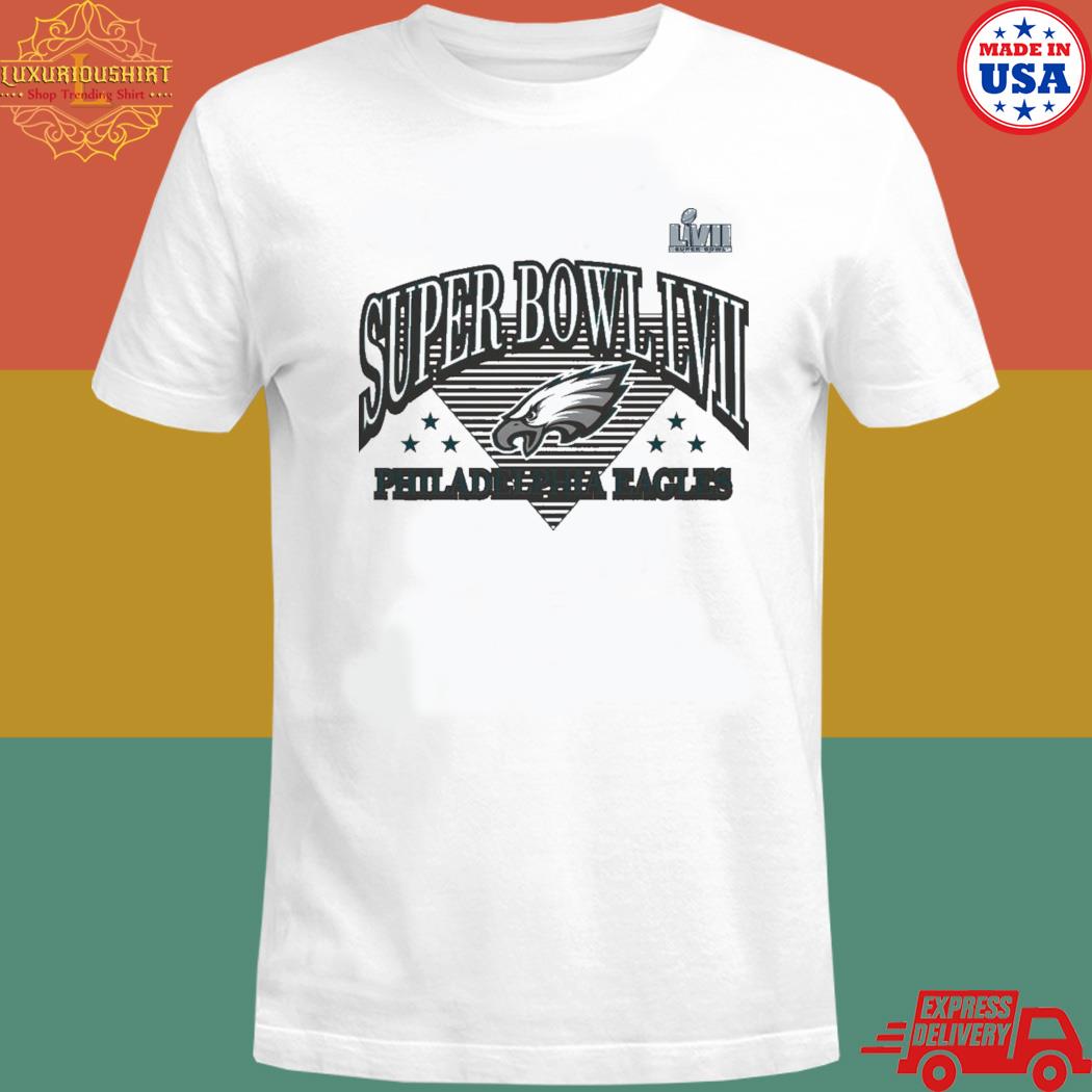 Official Philadelphia eagles super bowl lviI T-shirt