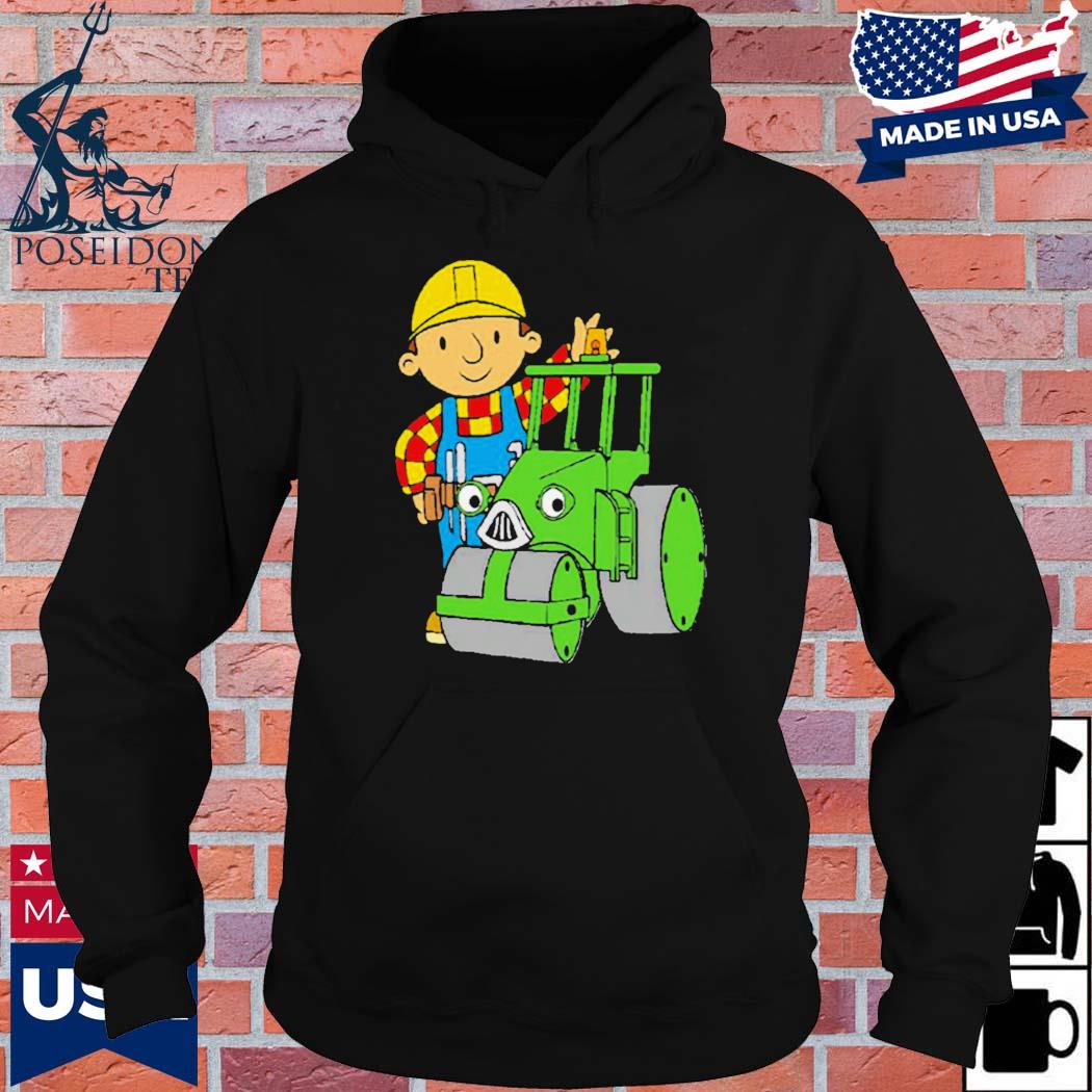 Official Retro cartoon bob the builder and friends T-s Hoodie