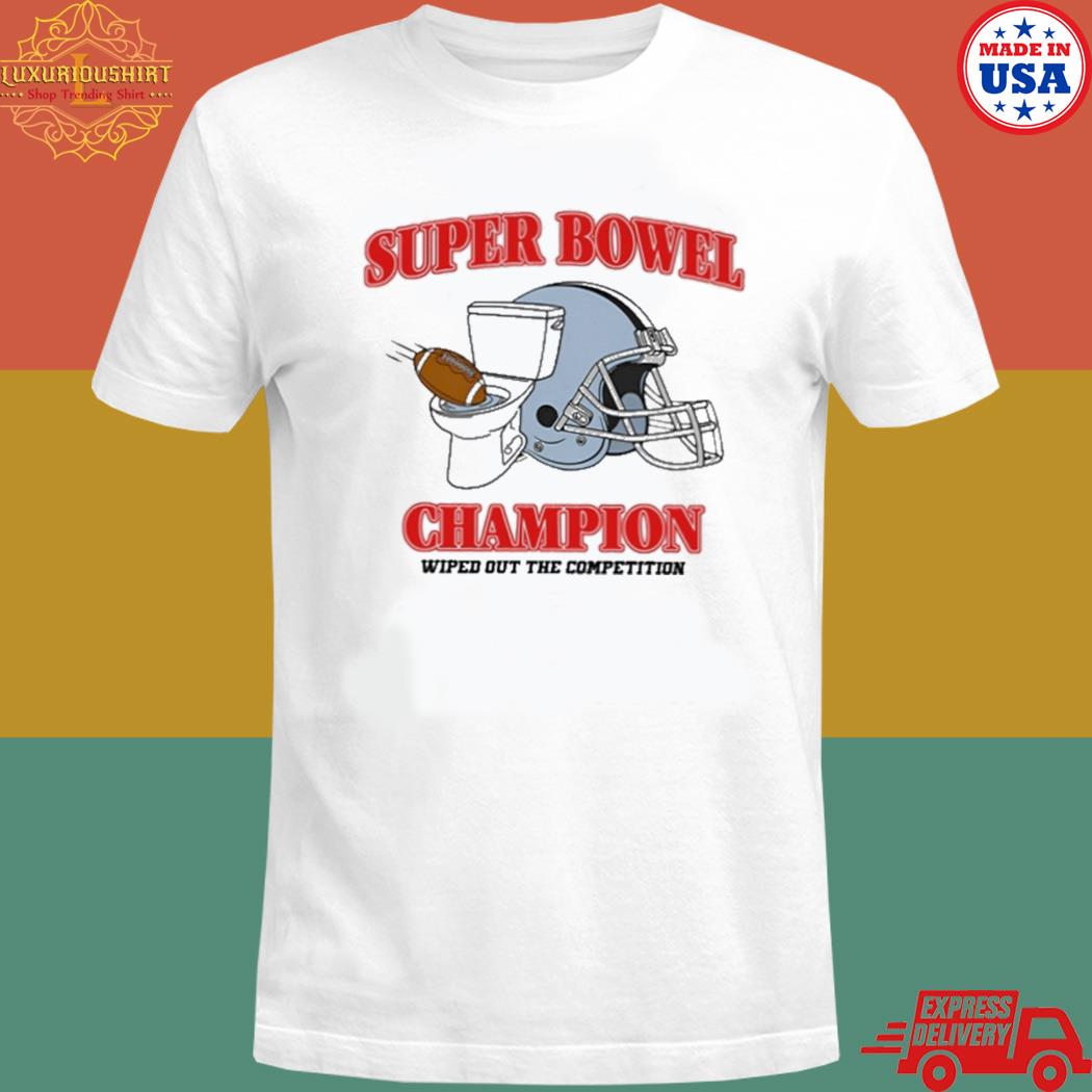 Official Super bowl champions wiped out the competition T-shirt