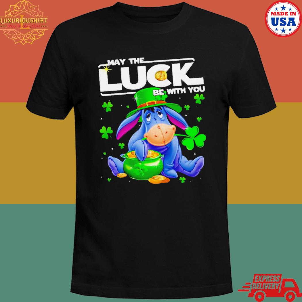 Official 2023 eeyore may the luck be with you st patrick's day T-shirt