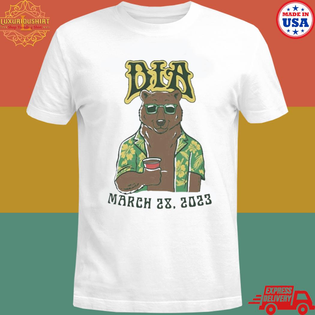 Official Barstool sports store dia del oso 2023 T-shirt