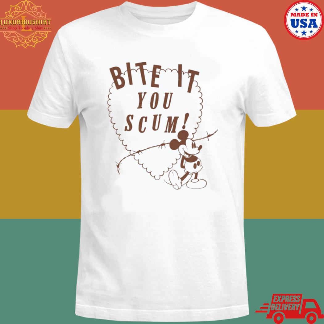 Official Bite it you scum T-shirt
