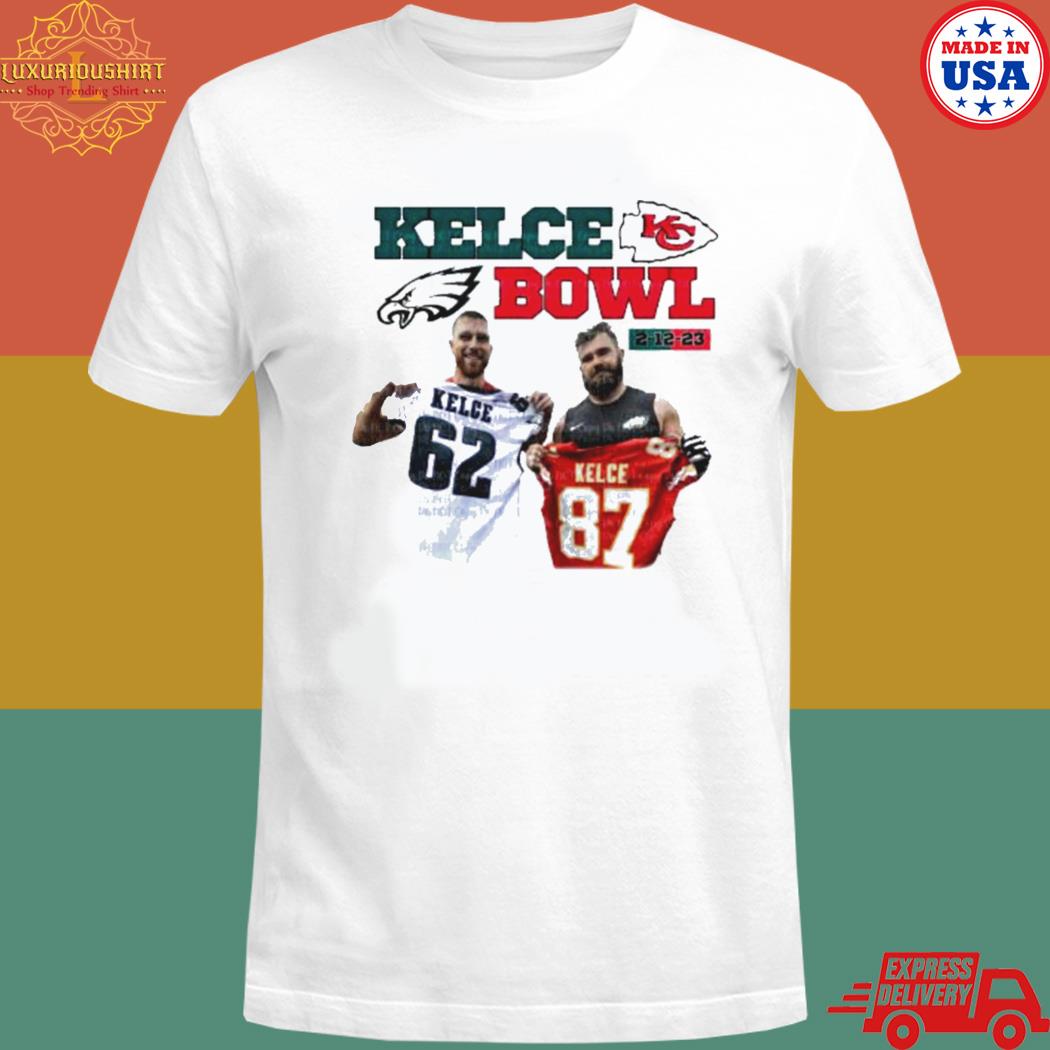 Official Chiefs and eagles kelce vs kelce 2023 T-shirt