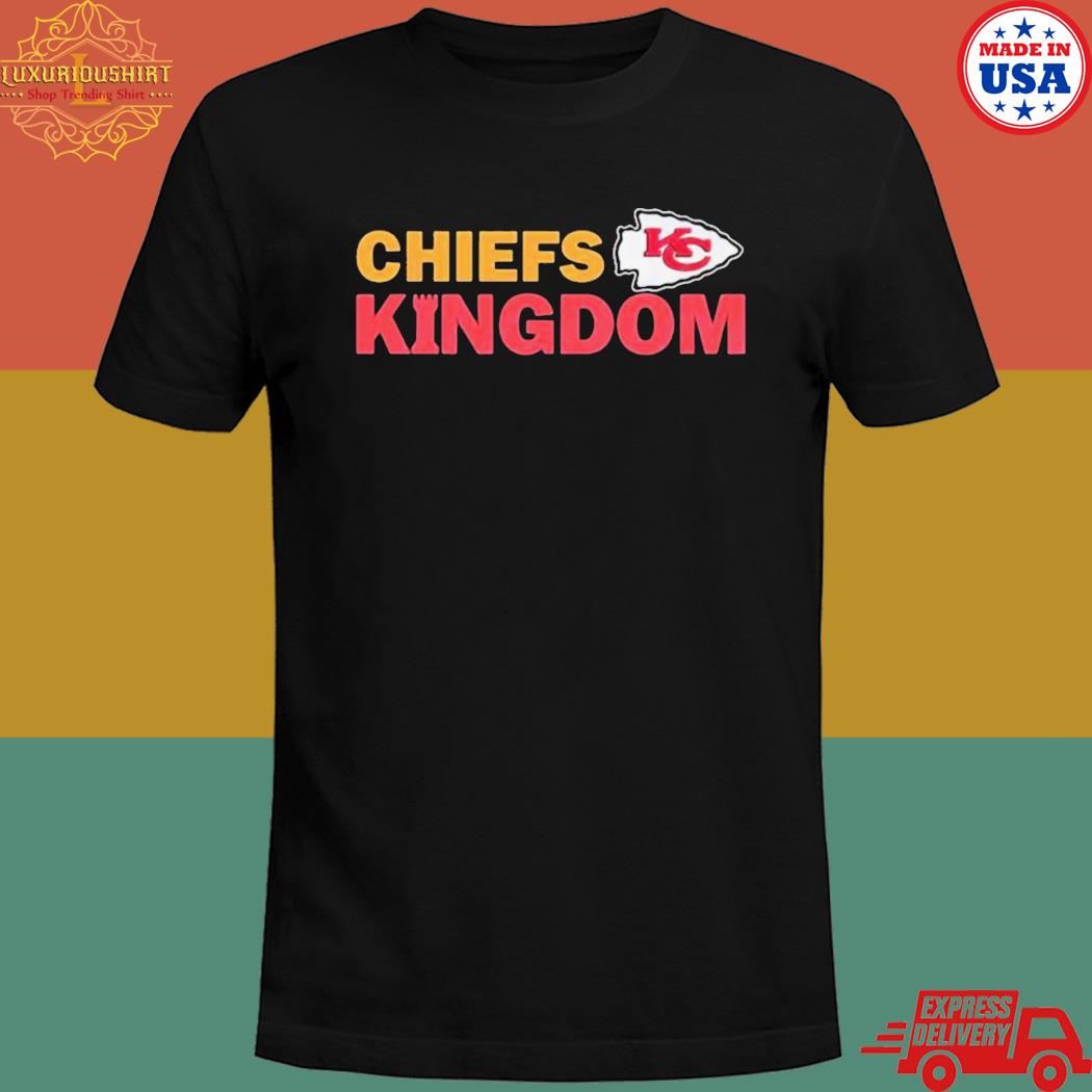 Official Chiefs Kingdom Kansas city Chiefs Football fans T-shirt