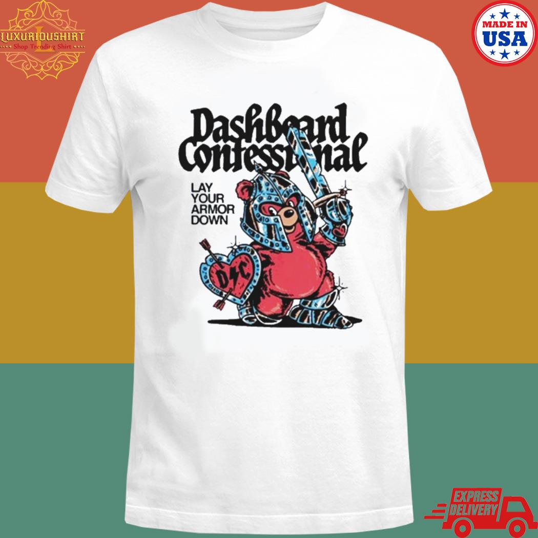 Official Dashboard confessional teddy armor down T-shirt