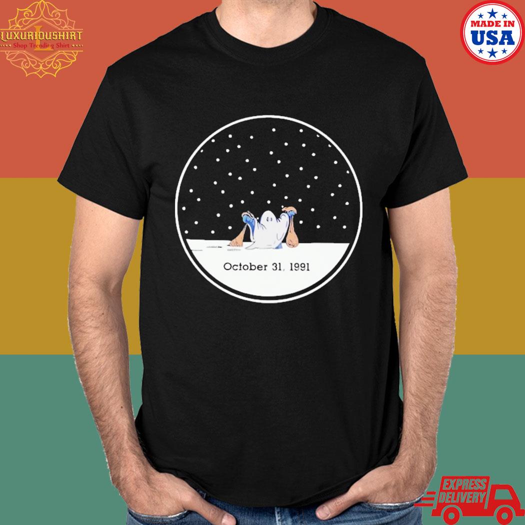 Official David brauer halloween in Minnesota october 31 1991 T-shirt