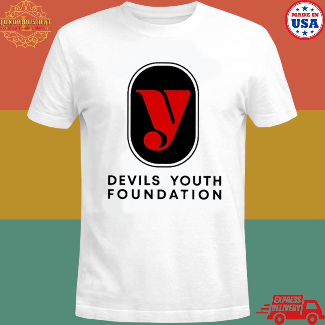Official Dougie hatmilton wearing devils youth foundation T-shirt