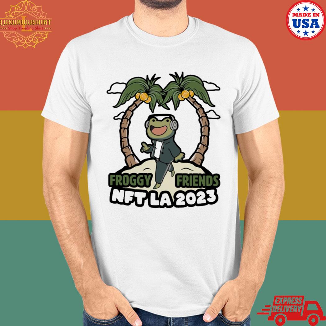 Official Froggy friends nft LA 2023 T-shirt