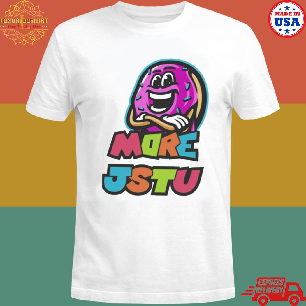 Official Funny donut design more jstu T-shirt