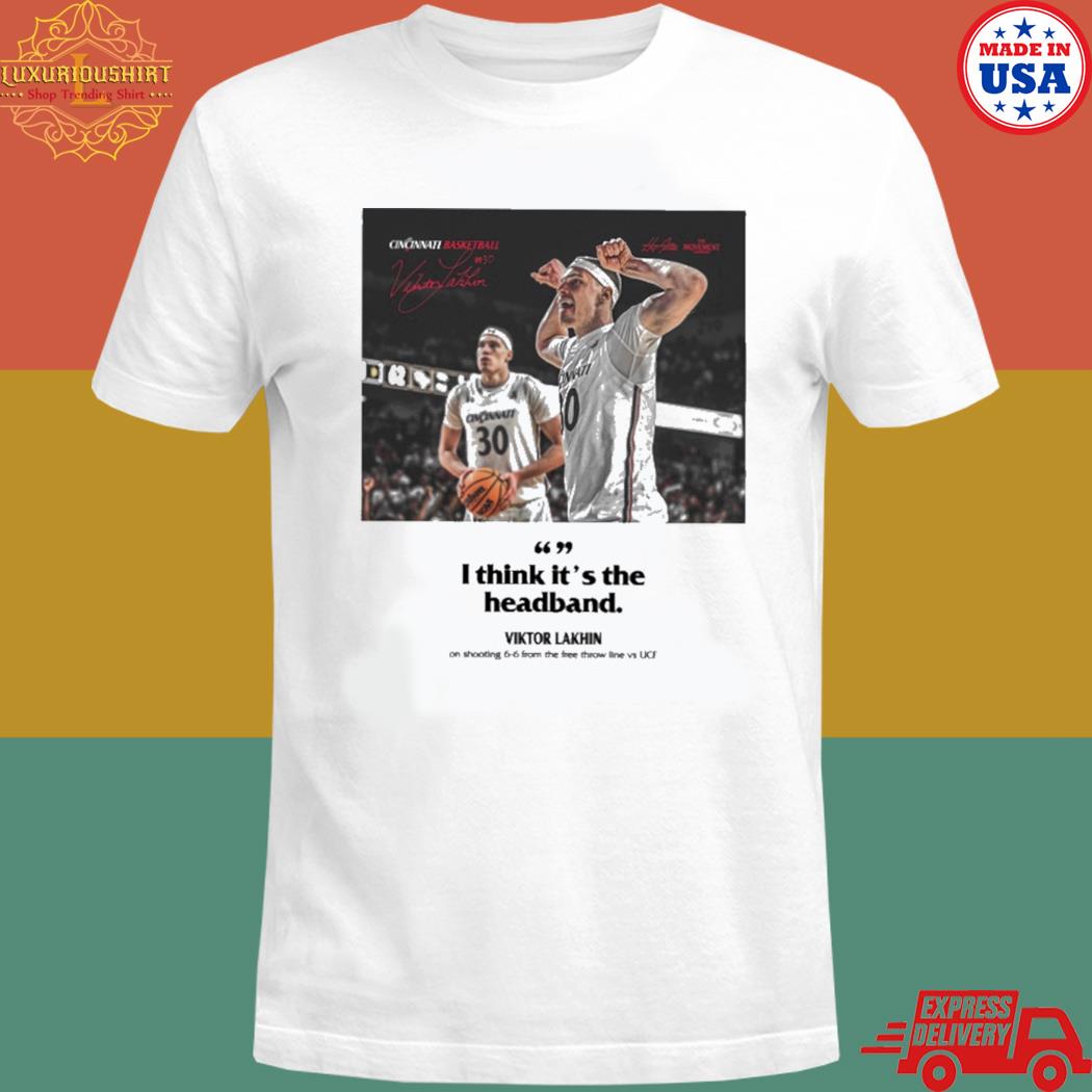 Official I think it's the headband viktor lakhin T-shirt