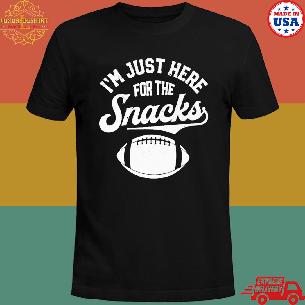 Official I'm just here for the snacks T-shirt