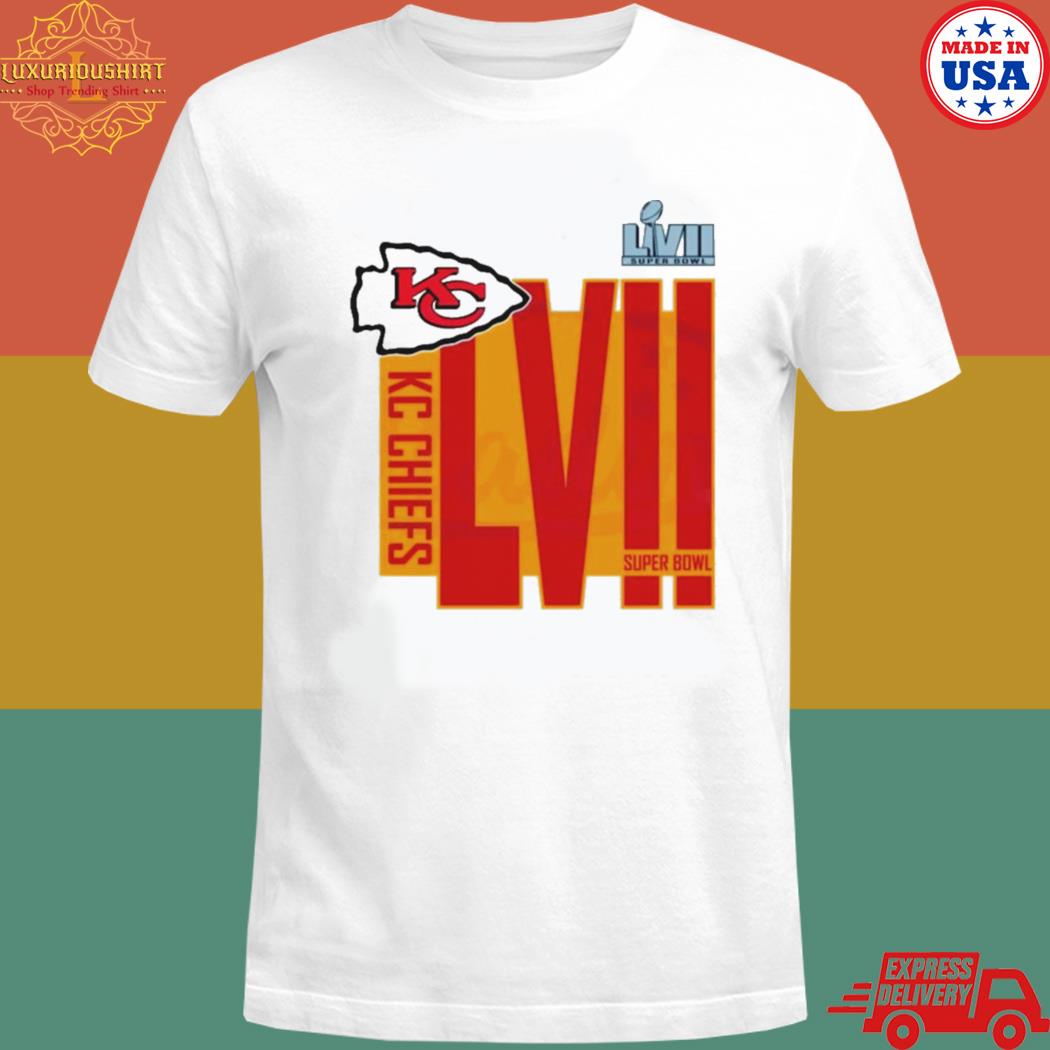 Official Kansas city Chiefs kc Chiefs superbowl lviI T-shirt