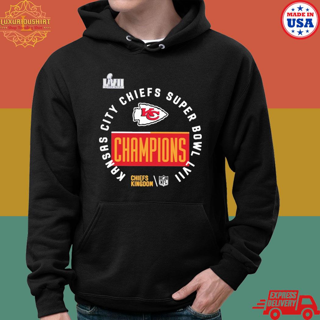 Kansas city Chiefs nike super bowl lviI champions locker room trophy T ...