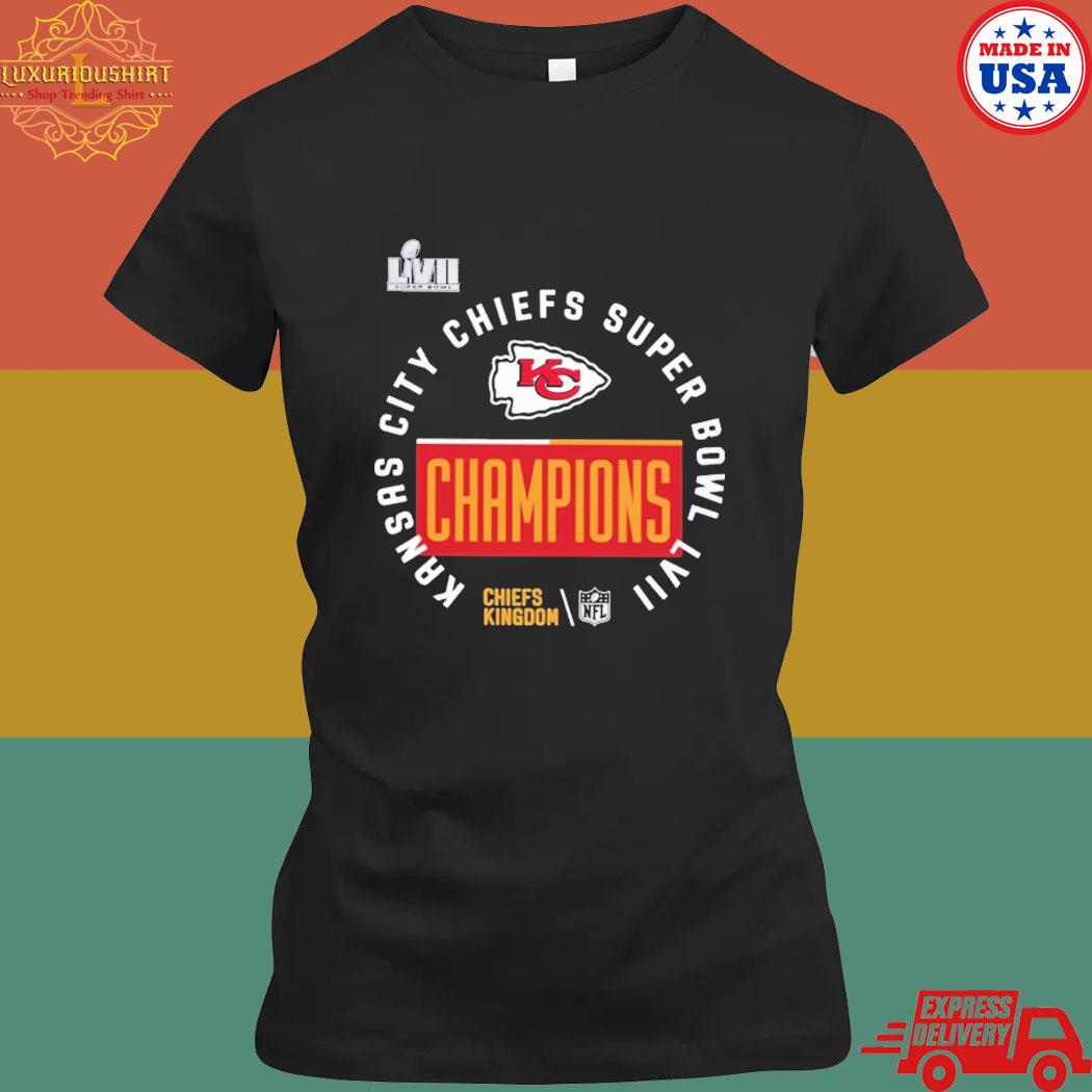 Kansas city Chiefs nike locker room trophy collection super bowl lvii champions  shirt, hoodie, sweater, long sleeve and tank top