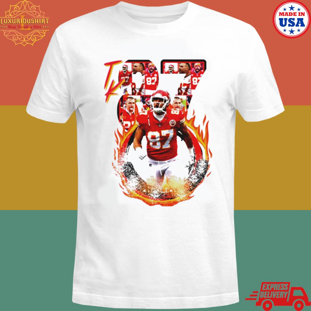 Official Kelce travis 87 of Kansas city Chiefs Football 2023 T-shirt