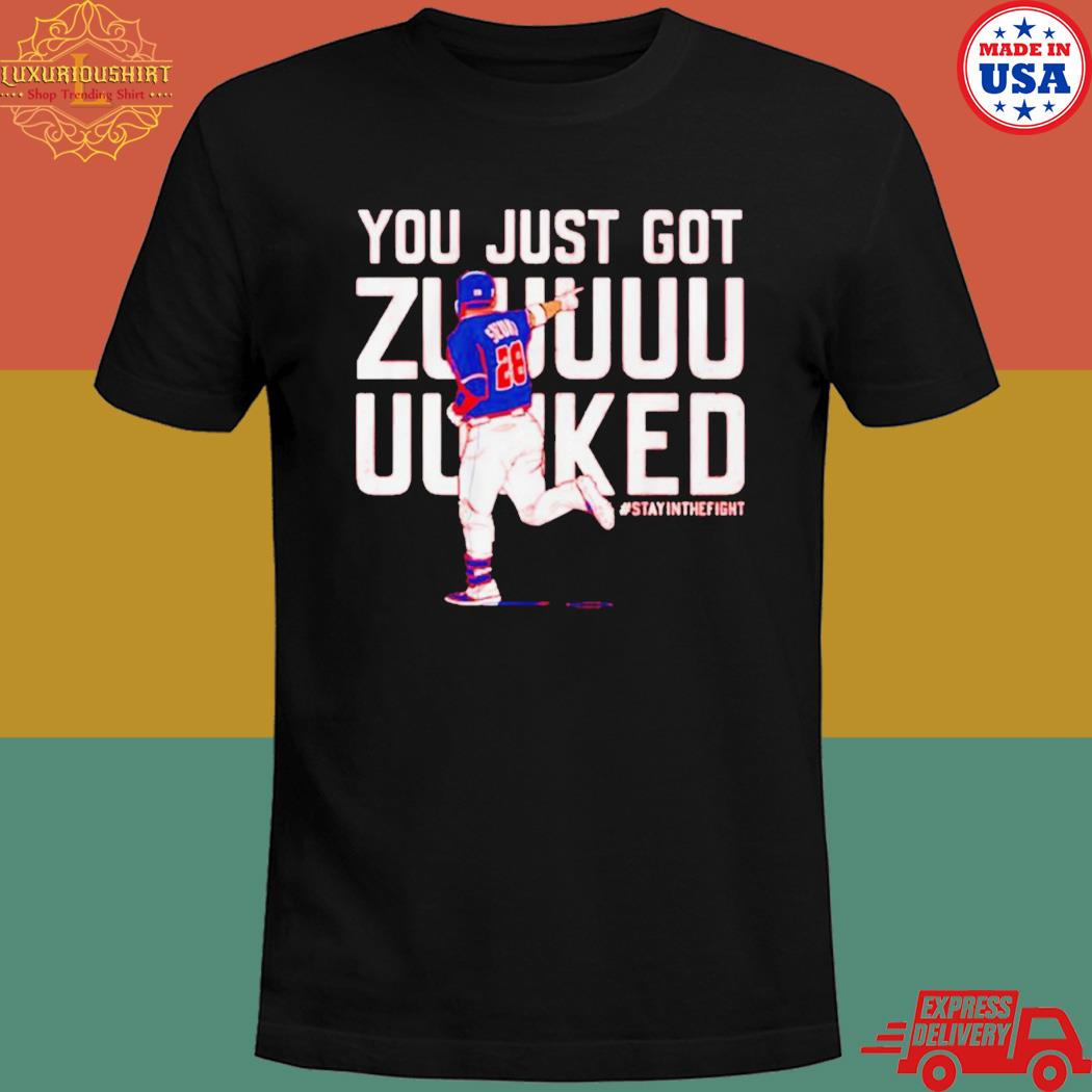 Official Kurt suzukI you just got zuuuuuked T-shirt