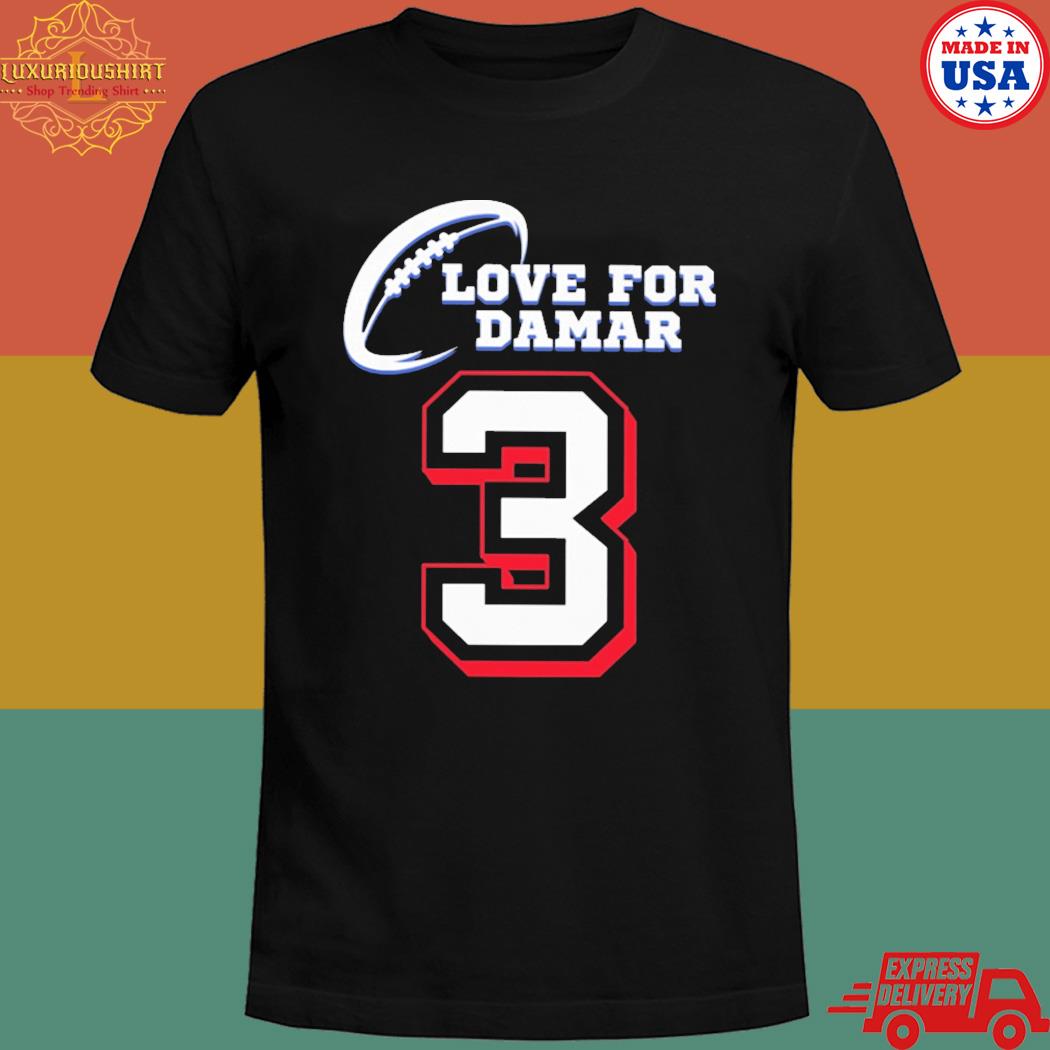 Official Love for damar 3 pray for damar 3 T-shirt