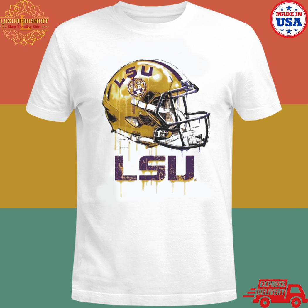 Official Lsu tigers helmet champions 2023 T-shirt