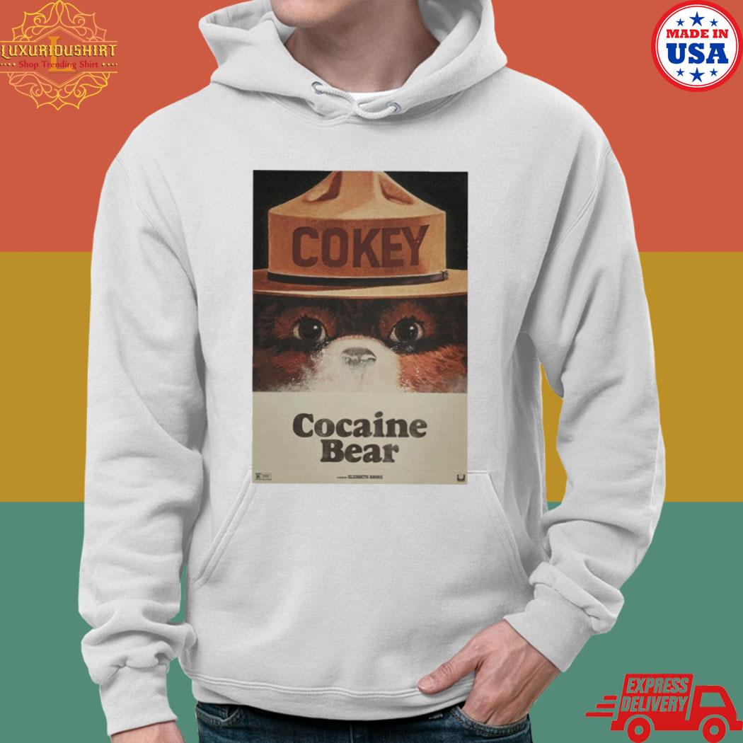 Official N e e d l e cokey cocaine bear a film by elizabeth banks T-s hoodie