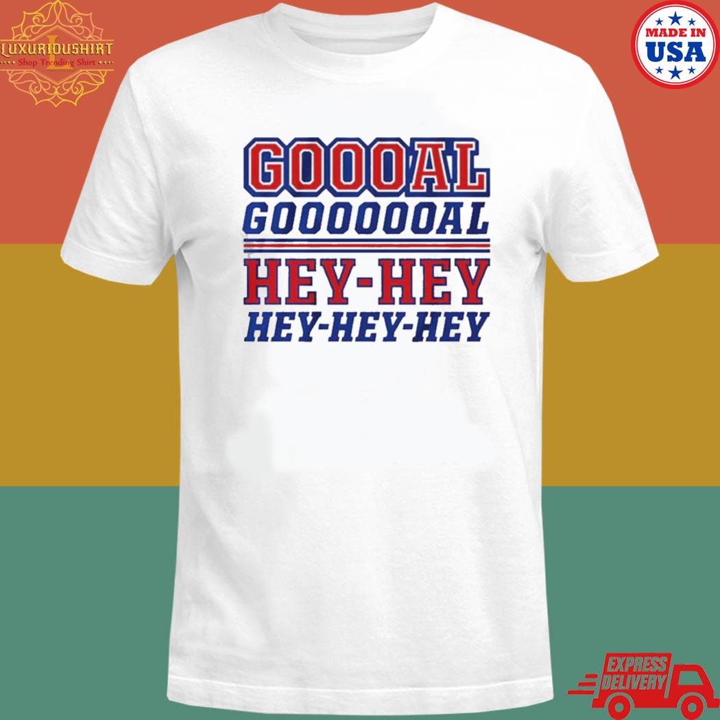 Official New york goal song hey hey hey T-shirt