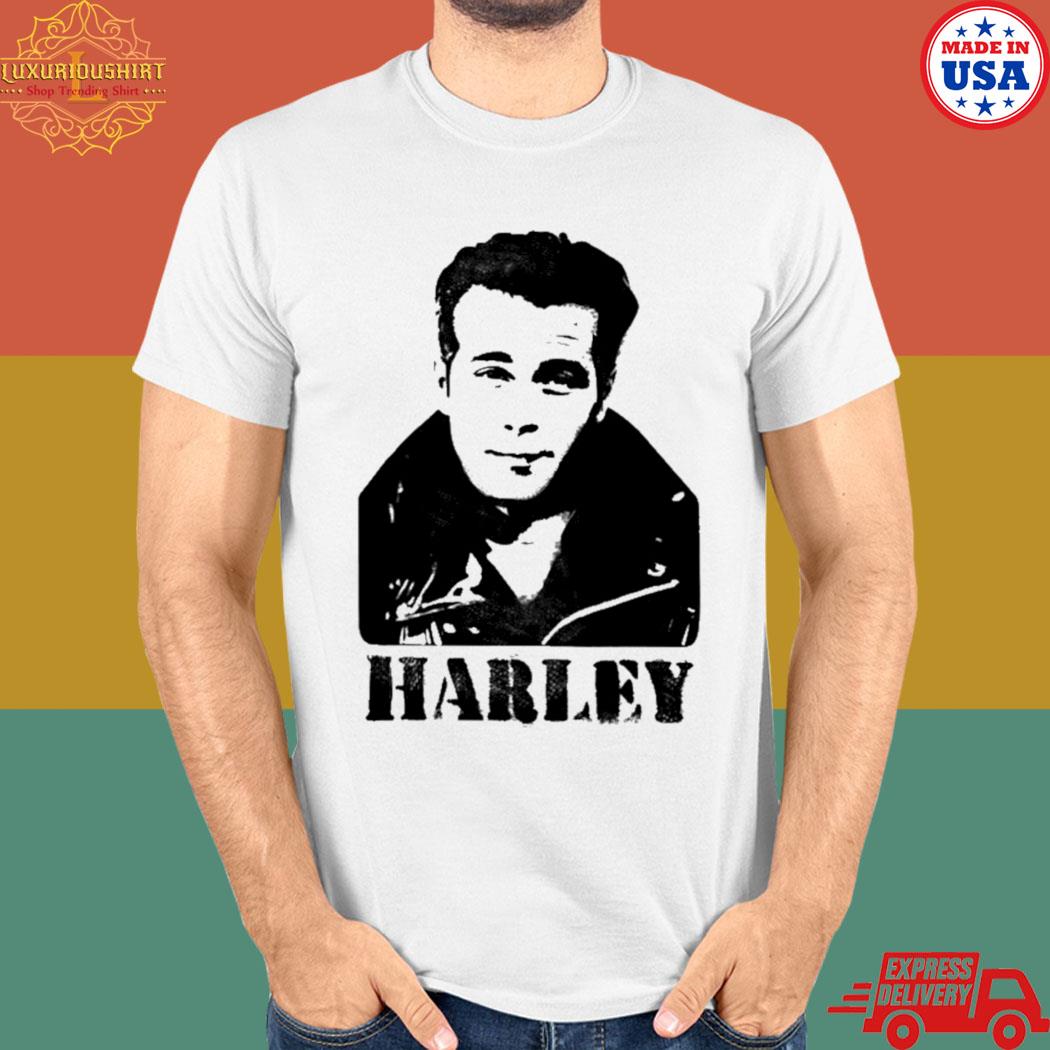 Official Pod meets world merch harley T-shirt
