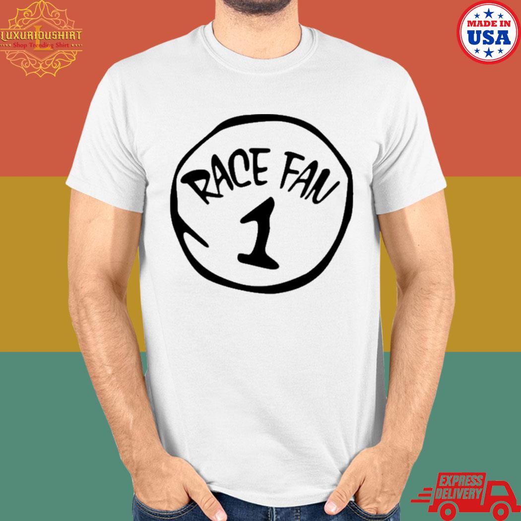 Official Race fan 1 logo T-shirt