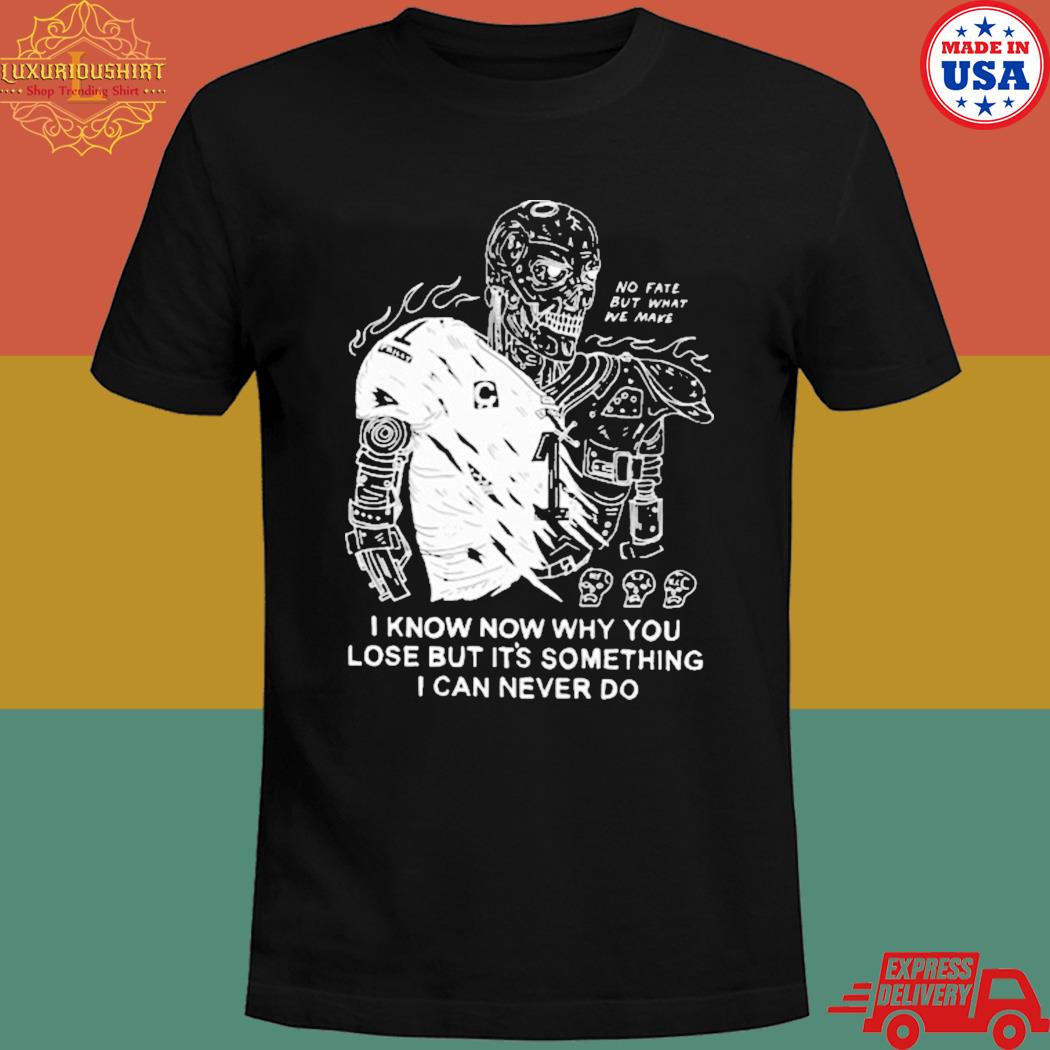Official Realheavyslime I know now why you lose but it's something I can never do T-shirt