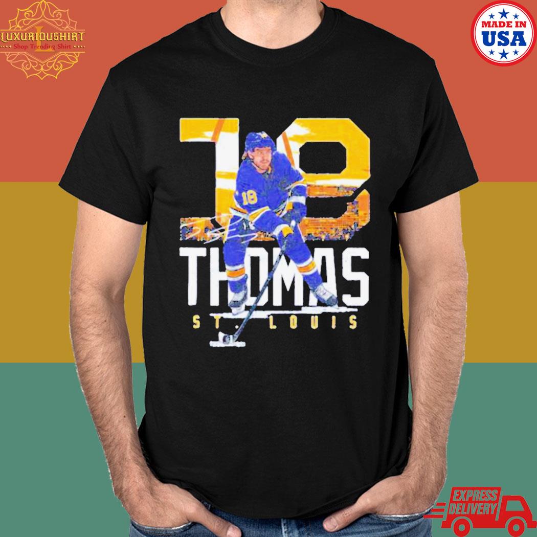 Official Robert thomas st. louis blues 18 landmark T-shirt