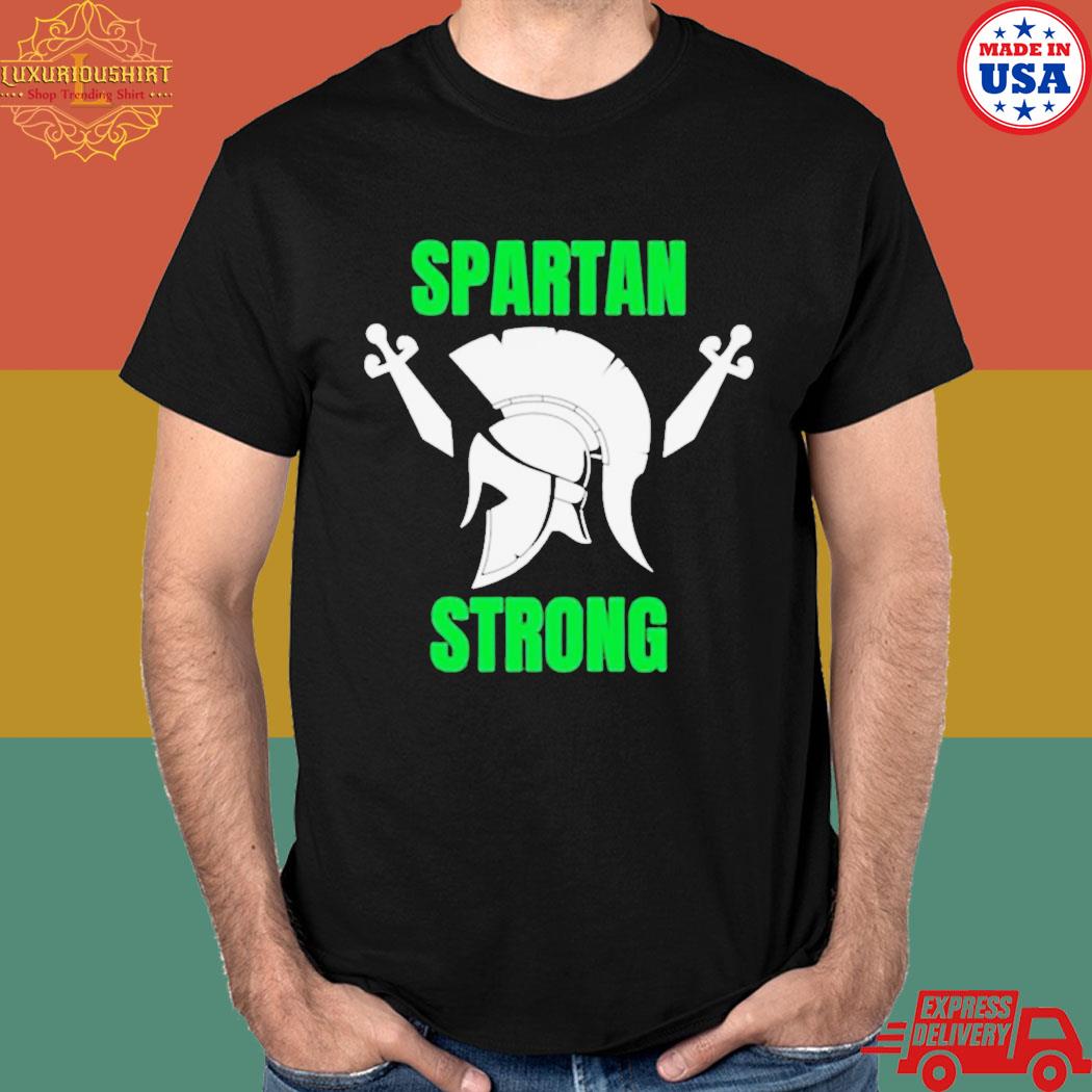 Official Spartan strong Michigan state T-shirt