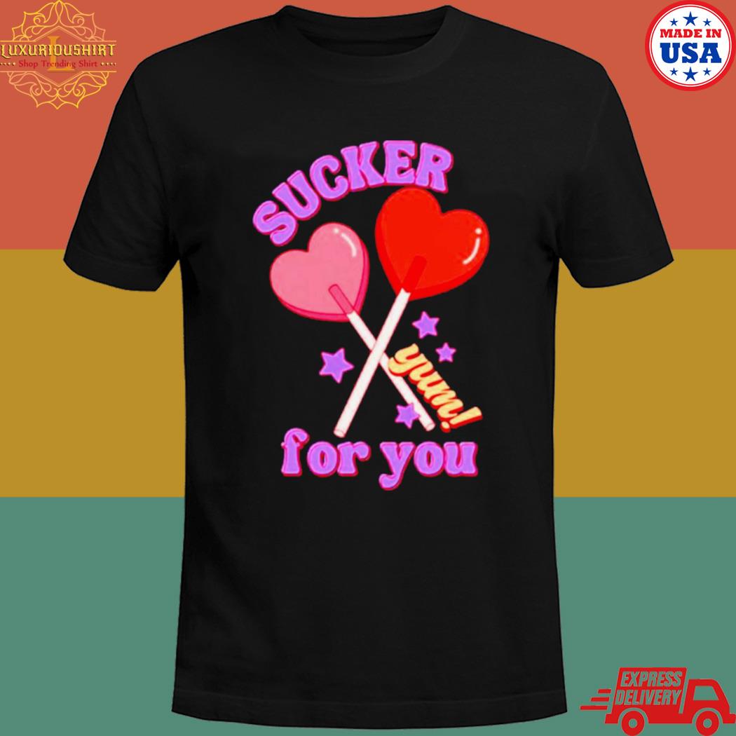 Official Sucker for you Valentine candy T-shirt