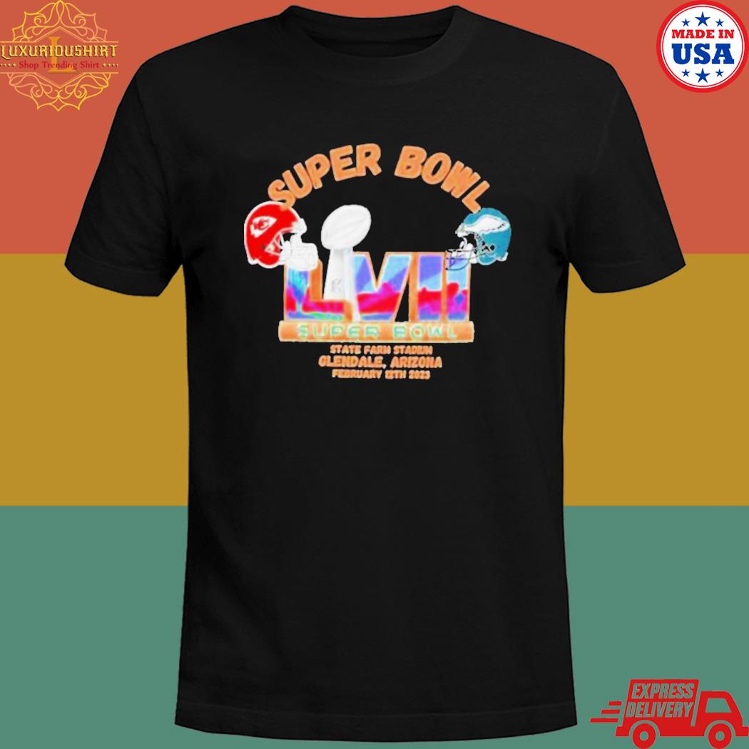 Official Super bowl lviI state farm stadium glendale Arizona february 12th 2023 T-shirt
