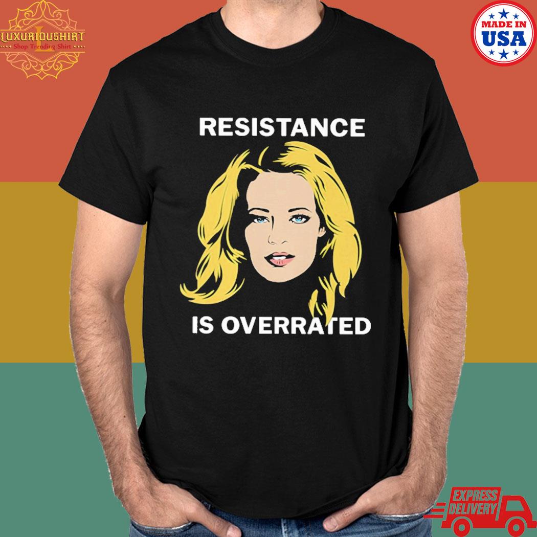 Official Trekkie david jerI ryan resistance is overrated T-shirt