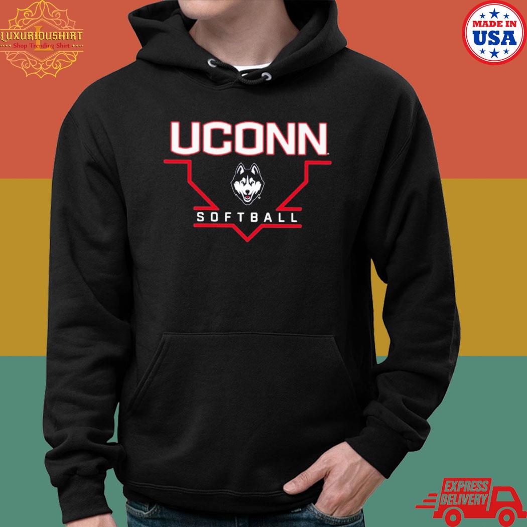 Official Uconn huskies merch uconn softball T-s hoodie