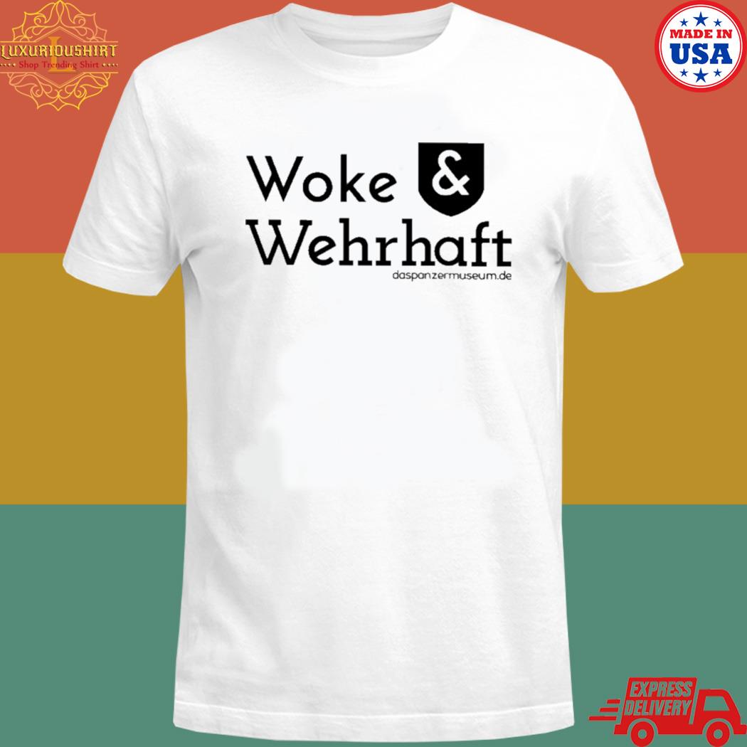 Official Woke and wehrhaft T-shirt