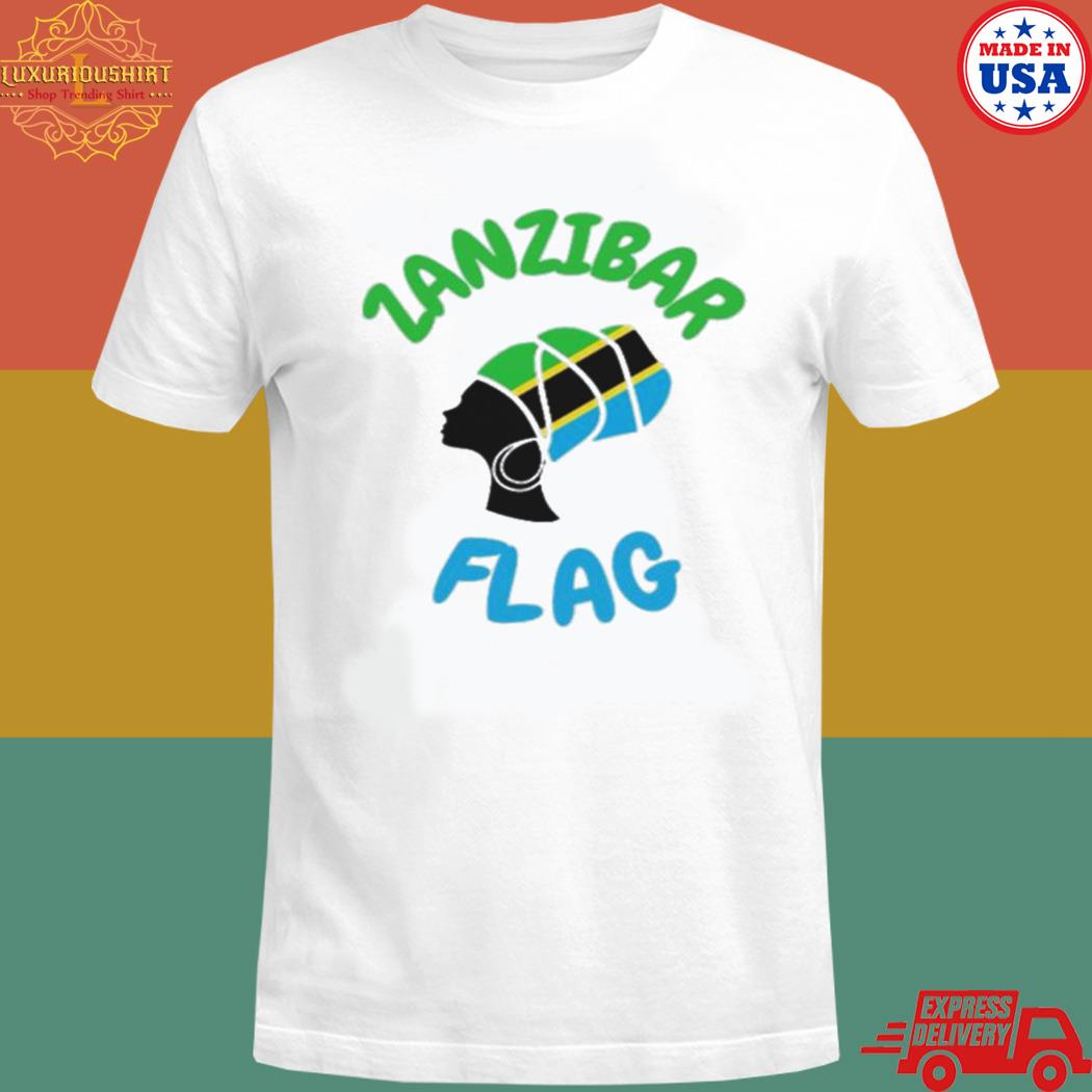 Official Women power zanzibar flag T-shirt
