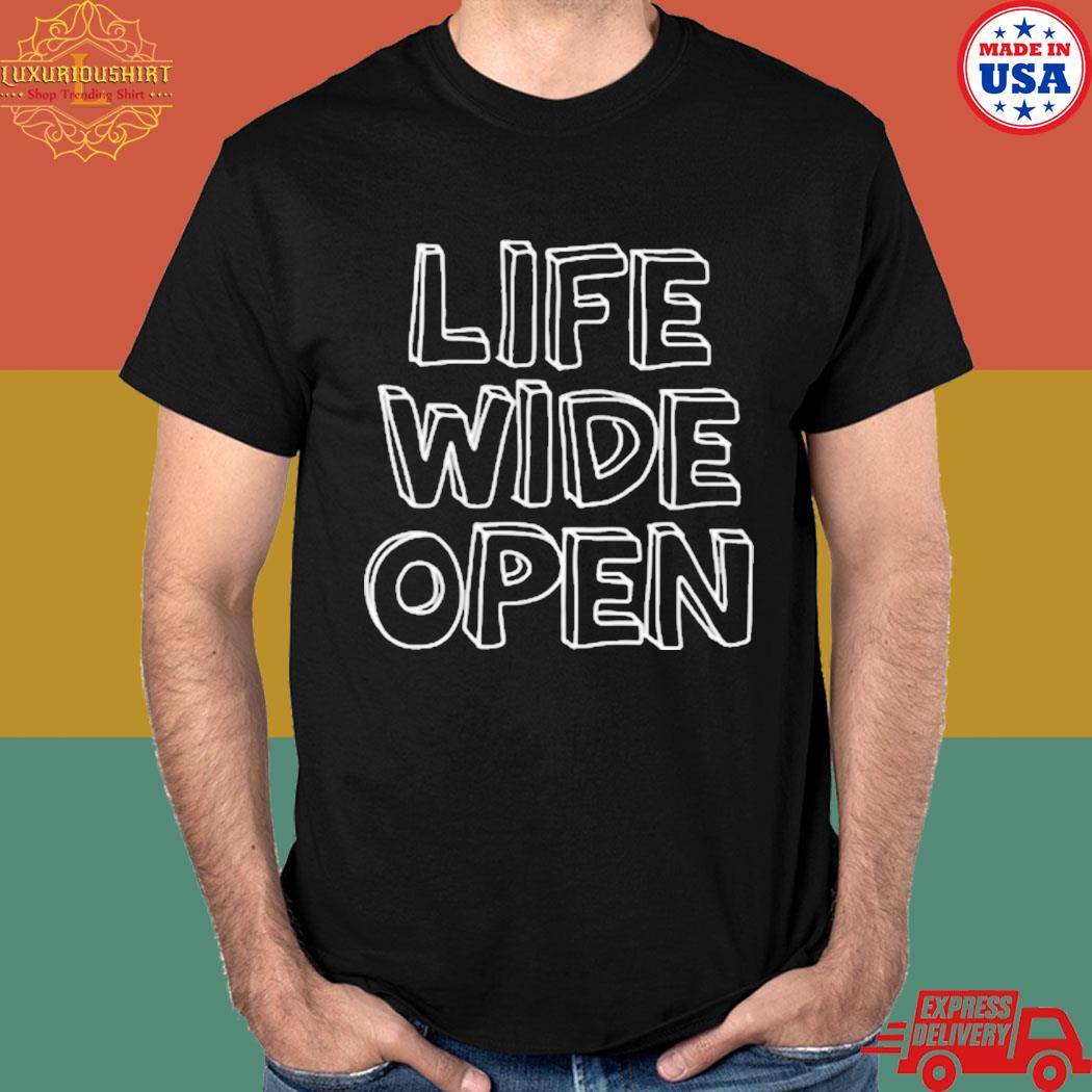 Official Life wide open T-shirt