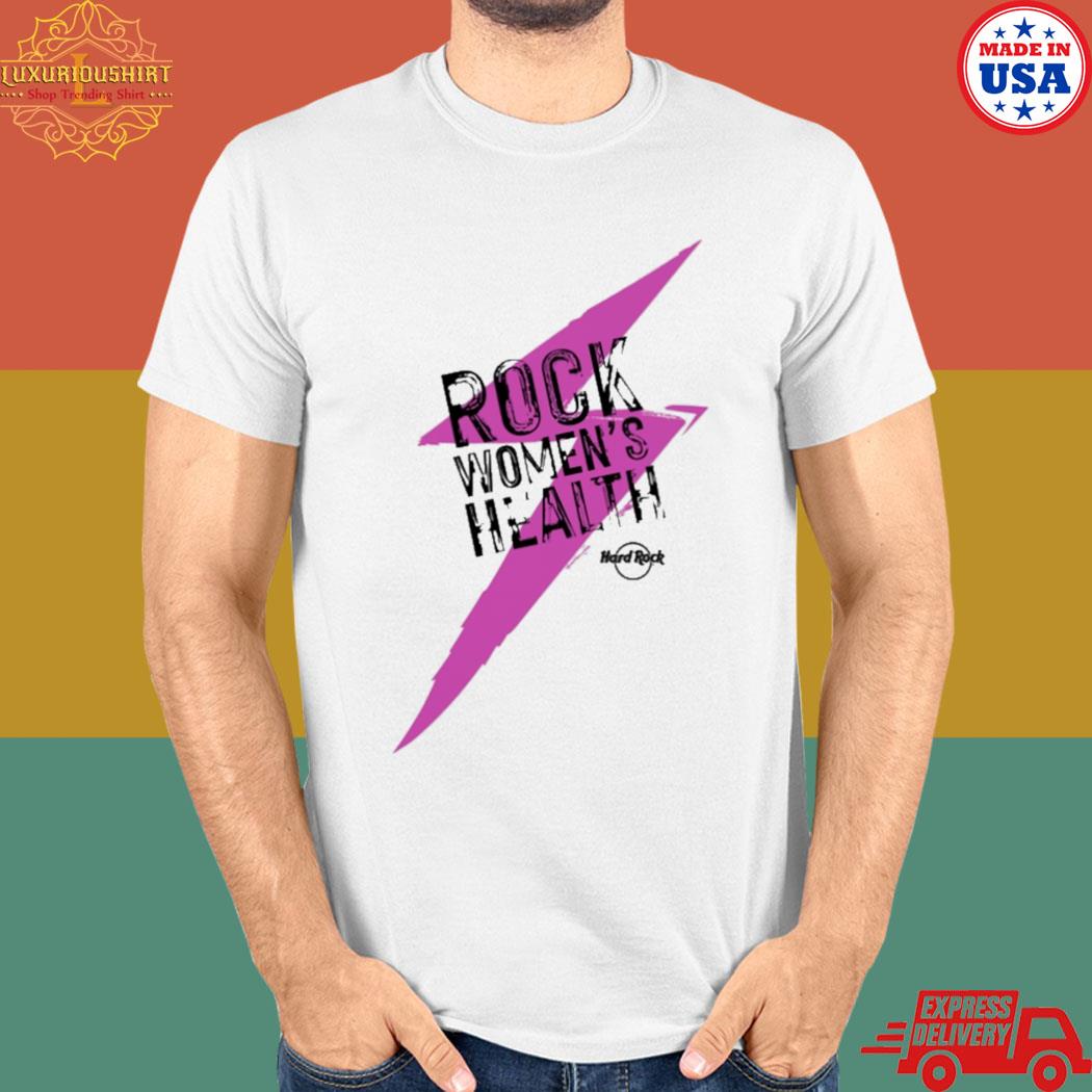 Official Rock women's health T-shirt
