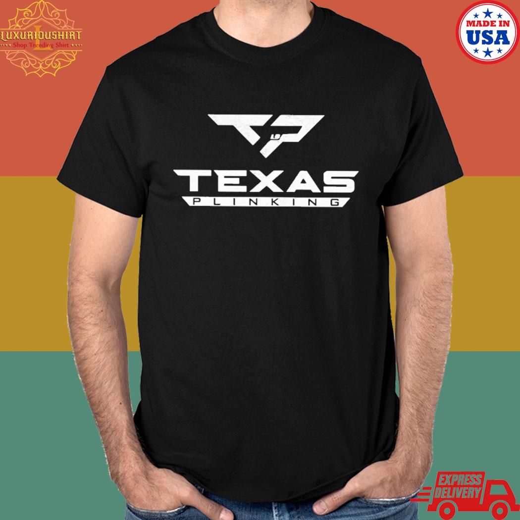 Official Texas plinking logo T-shirt