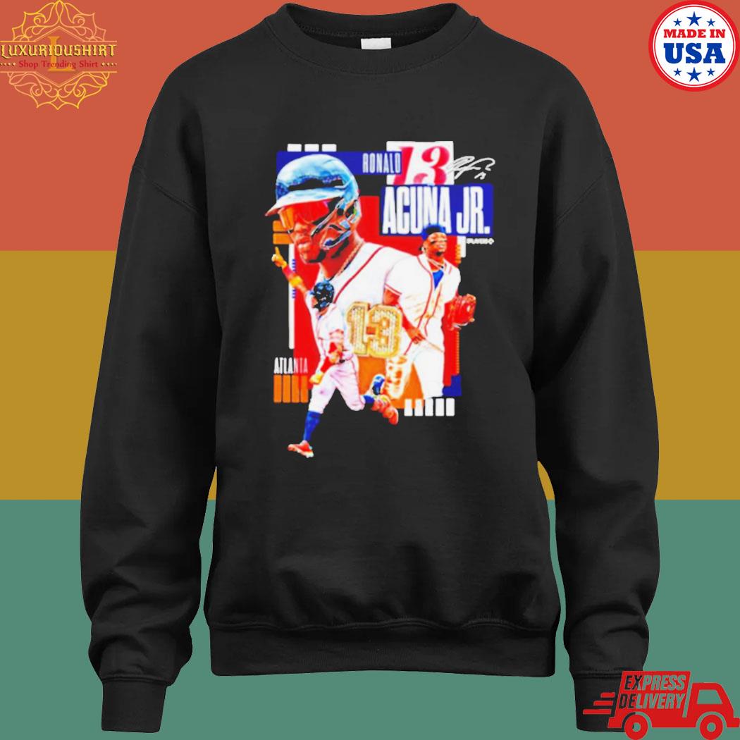 Official Ronald acuña jr. signature series nl east Division champions T- shirt, hoodie, tank top, sweater and long sleeve t-shirt