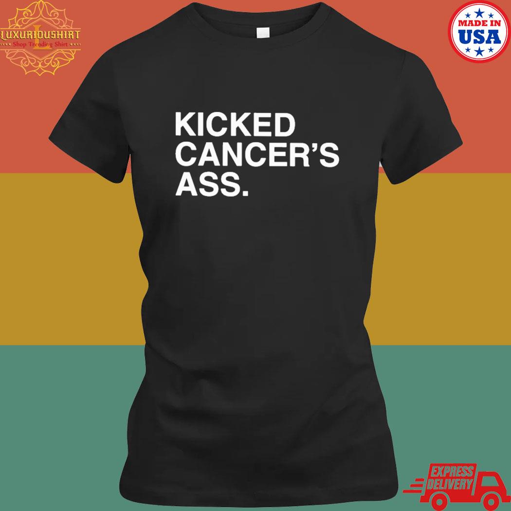 Official Liam hendriks wearing kicked cancer's ass t-shirt, hoodie,  sweater, long sleeve and tank top