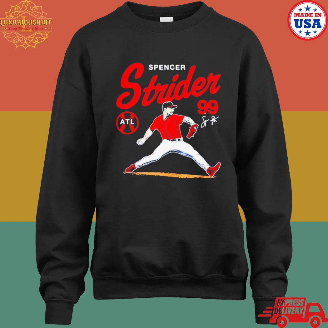 Spencer Strider 99 Atlanta baseball signature shirt, hoodie, sweater, long  sleeve and tank top