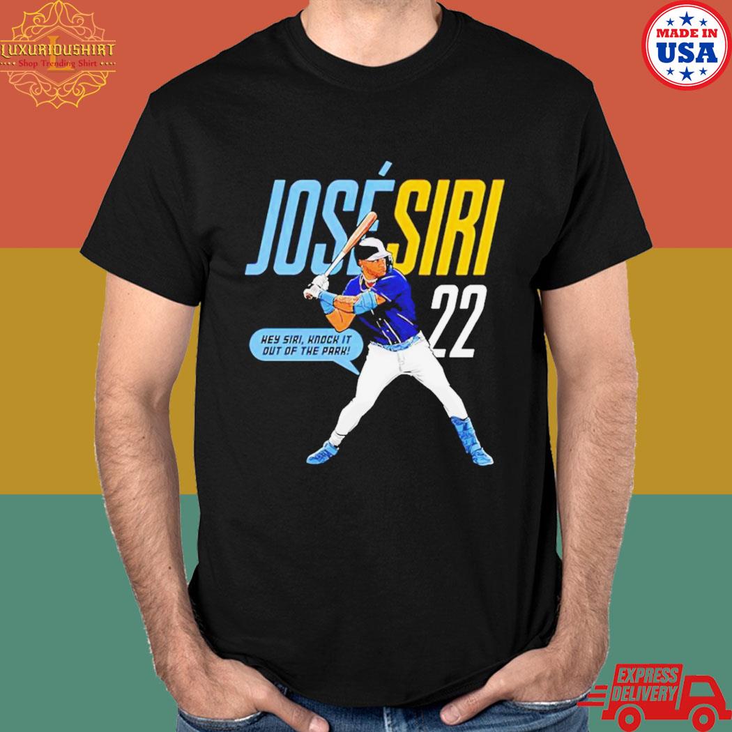 Jose Siri #22 Hey Siri Knock It Out Of The Park Shirt