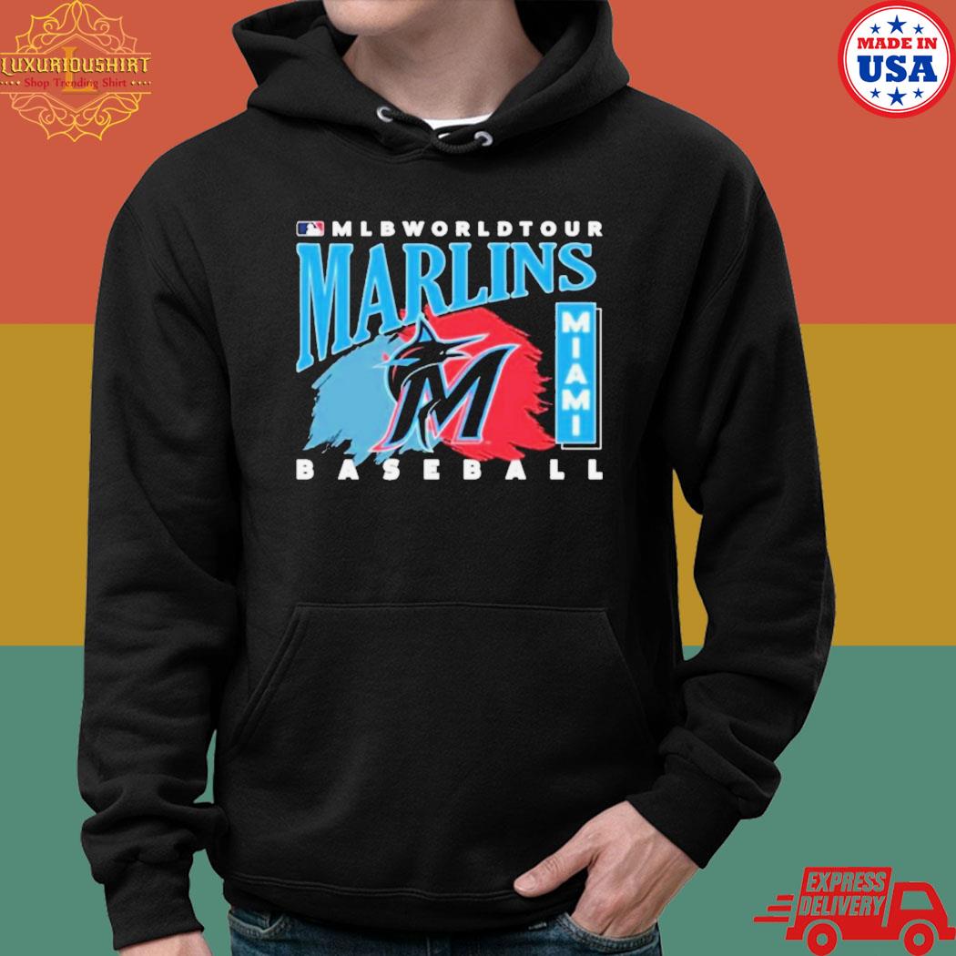 MLB World Tour Miami Marlins baseball logo 2023 shirt, hoodie, sweater,  long sleeve and tank top