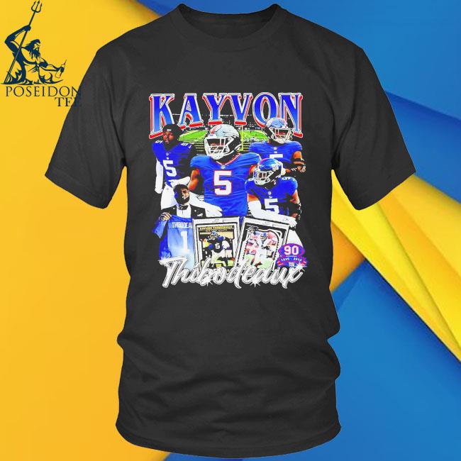 OfficiaI Kayvon thibodeaux new york giants vintage T-shirt, hoodie, tank  top, sweater and long sleeve t-shirt