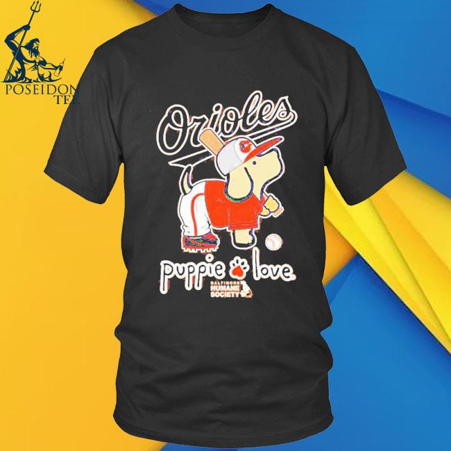 Baltimore Orioles puppie love shirt, hoodie, sweater, long sleeve and tank  top